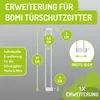 BOMI® Zubehör für Türschutzgitter | 10 cm Verbreiterung Produktbild-Vorschau 2