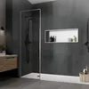 LuxeBath Nástenná výklenka z nehrdzavejúcej ocele, 90x30x10 Náhľad obrázku produktu 7