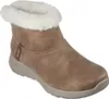 A single brown boot with white fur trim is shown against a white background. Anteprima dell’immagine prodotto