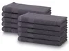 Gästehandtuch 10er Set, Baumwolle, 30x50 cm, grau Produktbild-Vorschau 1