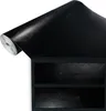 Klebefolie Möbel 45x100 cm - Leder Schwarz - Möbelfolie Produktbild-Vorschau 1