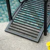 Outsunny Gartenbrücke, Teichbrücke mit Sicherheitsgeländer Produktbild-Vorschau 6