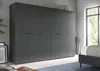 Darwin Kleiderschrank 6 Türen Anthrazit. Produktbild-Vorschau 7