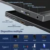Portable Monitor, 15,6 Zoll Tragbarer Mobiler IPS Produktbild-Vorschau 3