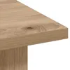 Stolik kawowy vidaXL z drewna dębowego Artisan, 77 x 55 x Podgląd zdjęcia produktu 8