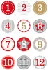 Herma DECOR, adesivi per calendario dell'Avvento, numeri da Anteprima dell’immagine prodotto 6