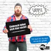 Fußmatte mit Spruch Einbruch lohnt sich hier nicht lustige Produktbild-Vorschau 4