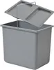 Hailo Seau intérieur 1094079 avec couvercle gris clair 18 L Voir les images du produit 1