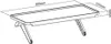 my wall HZ 26 L Kickstand-Style TV-Regal an LCD LED Produktbild-Vorschau 3