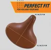 Sella da bicicletta Bikeroo Cruiser, extra larga, elegante Anteprima dell’immagine prodotto 5