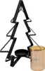 Porte-bougies en métal "Sapin" 31,5 cm - Décoration de Noël Voir les images du produit 3