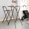 Eazy Living Klapptisch 60 x 60 cm Inès Schwarz Produktbild-Vorschau 4
