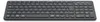 A close-up, straight-on view of a black Hama Multi-Device-Tastatur WK-300 keyboard. Anteprima dell’immagine prodotto