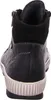 Rear view of a black women's boot. Voir les images du produit