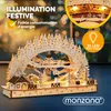 MONZANA Arc Lumineux de Noël "Village d'hiver" LED Blanc Voir les images du produit 3