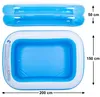 SunClub 51257 Piscina gonfiabile da giardino 200 x 150 x 50 Anteprima dell’immagine prodotto 18