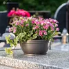 KADAX Schale aus Kunststoff, runde Blumenschale, Produktbild-Vorschau 3