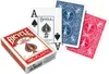 Bicycle – Prestige Jumbo Poker-Spielkarten (Rot / Blau) Produktbild-Vorschau 1