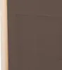 vidaXL 4-teiliger Raumteiler Braun 160 x 170 x 4 cm Stoff Produktbild-Vorschau 6