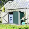 Outsunny Mülltonnenbox Müllbox abschließbar Gerätebox mit Produktbild-Vorschau 8