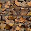 Bedruckter Sichtschutz KAMINHOLZ Zaun Sichtschutzstreifen Produktbild-Vorschau 1