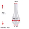 Verre de lampe clair Verre cylindrique Verre à pétrole Ø Voir les images du produit 2