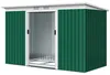 Abri de jardin Outsunny avec porte coulissante, en acier, Voir les images du produit 1