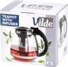 Vilde | Teiera con inserto per colino - 1,5 L - Vetro Anteprima dell’immagine prodotto 6
