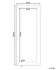 BELIANI Lustro ścienne wiszące srebrne 50 x 130 cm Podgląd zdjęcia produktu 3