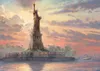 Thomas Kinkade - Freihheitsstatue in der Abenddämmerung - Produktbild-Vorschau 2