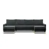 Ecksofa mit Schlaffunktion, Wendekissen, Sofa U-form BLANK Produktbild-Vorschau 2