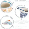 Nicola Spring Handbedruckte Butterdose - 18,5 x 12 cm - Produktbild-Vorschau 2
