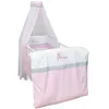 Baby-Delux Babybett Kinderbett Natalie Princess 140×70 Weiß Produktbild-Vorschau 3
