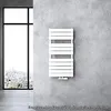 doporro Badheizung Flachheizkörper 100x50cm Weiß Produktbild-Vorschau 1