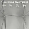 (gris clair) Coussin pour chaise longue 180x50x10cm, Voir les images du produit 6