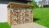 Kaminholzunterstand weka Brennholzlager 663 B Gr.2 274x131 Produktbild-Vorschau 2