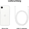 Apple iPhone 16e 128GB Weiß EU MD1R4 Produktbild-Vorschau 6