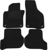 Tapis De Sol Noir Velours Pour Volkswagen Golf 6 2009-2012 Voir les images du produit 1
