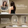 S'AFIELINA 80×50 cm Wandspiegel LED – Badspiegel mit Produktbild-Vorschau 6