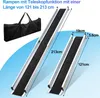 Rollstuhlrampe aus Aluminium mobil Rampe Rollstuhl klappbar Produktbild-Vorschau 2
