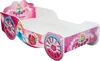 Kinderbett Kutsche Mädchenbett 80x160 cm mit Rausfallschutz Produktbild-Vorschau 1