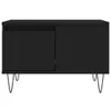 vidaXL Couchtisch Schwarz 55x55x36,5 cm Holzwerkstoff Produktbild-Vorschau 4