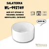 Piatto Wilmax da 23 cm, 3630 ml, in porcellana, bianco Anteprima dell’immagine prodotto 17