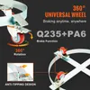 A marketing image showcasing the features of a barrel dolly, including its wheels and anti-tipping design. Náhľad obrázku produktu