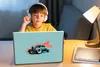 MuchoWow® Laptop Aufkleber Sticker Cover Auto - Oldtimer - Produktbild-Vorschau 3