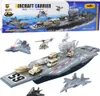 Grand porte-avions militaire, chasseurs, chars d'assaut, Voir les images du produit 1