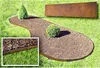 Sada 10 Zahradní obrubník Povětrnostně odolná ocel 120 cm Náhled obrázku produktu 3