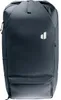 A front view of a dark gray Deuter backpack against a white background. Produktbild-Vorschau