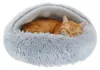 Purlov 26583 Hund-/Katzenbett 44 x 38 x 6 cm, Größe S, grau Produktbild-Vorschau 6