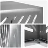 vidaXL Copertura per climatizzatore argento 100 x 50 x 70 Anteprima dell’immagine prodotto 5